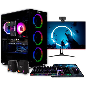 Nitropc Pack Silver Plus Intel Core i5-12400F/16GB/1TB SSD/RX 6500 XT + Monitor 24" FullHD Nitropc Pack Silver Plus Intel Core i5-12400F/16GB/1TB SSD/RX 6500 XT + Monitor 24" FullHD