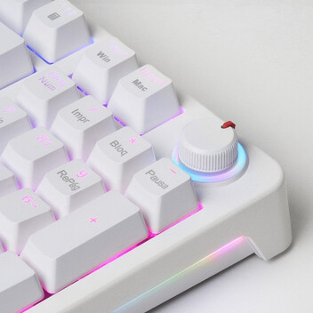 Mars Gaming Mkpro Teclado Mecánico Rgb Chroma Antighosting Switch Azul Español Blanco Mars Gaming Mkpro Teclado Mecánico Rgb Chroma Antighosting Switch Azul Español Blanco