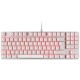 Mars Gaming MKREVOPRO Teclado Gaming Mecánico Blanco Switch Rojo Portugués