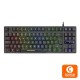 Mars Gaming MKTKLPT Teclado Híbrido Gaming RGB Switch Rojo Portugués