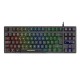 Mars Gaming MKTKLPT Teclado Híbrido Gaming RGB Switch Rojo Portugués