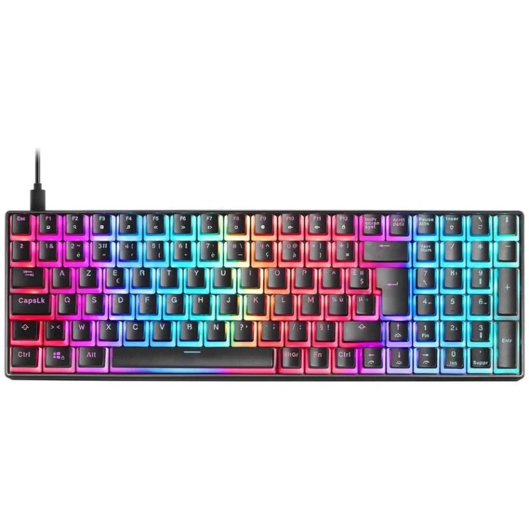 Mars Gaming MKULTRA Teclado Mecánico Negro Switch Azul (FR)