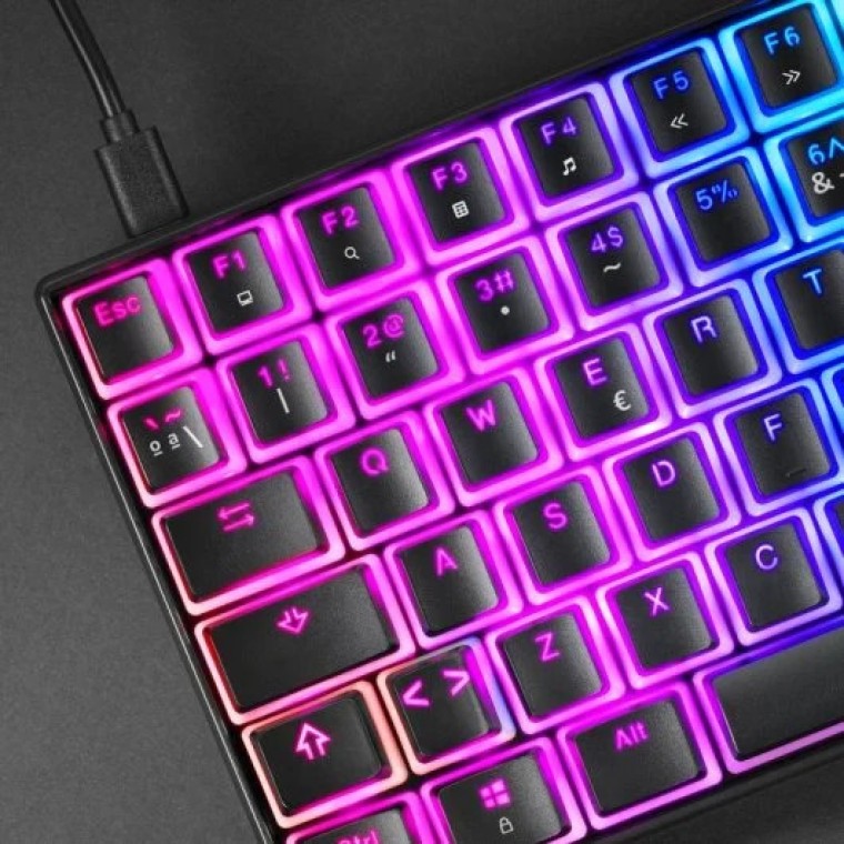 Mars Gaming MKULTRA Teclado Mecánico Negro Switch Marrón (FR)