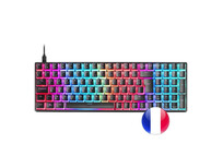 Mars Gaming MKULTRA Teclado Mecánico Negro Switch Rojo (FR)