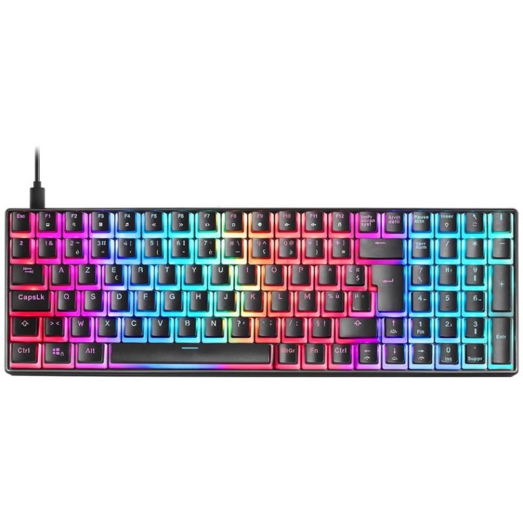 Mars Gaming MKULTRA Teclado Mecánico Negro Switch Rojo (FR)