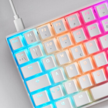 Mars Gaming MKULTRA Teclado Mecánico Blanco Switch Azul (FR) Mars Gaming MKULTRA Teclado Mecánico Blanco Switch Azul (FR)