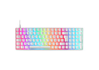 Mars Gaming MKULTRA Teclado Mecánico Blanco Switch Rojo Mars Gaming MKULTRA Teclado Mecánico Blanco Switch Rojo