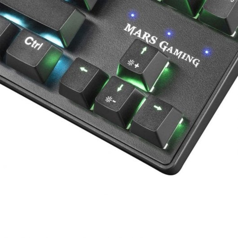 Mars Gaming MKXTKL Teclado Mecánico Gaming RGB Switch Azul