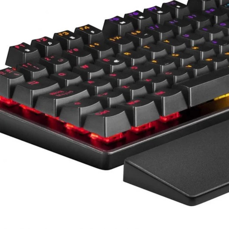 Mars Gaming MKXTKL Teclado Mecánico Gaming RGB Switch Rojo