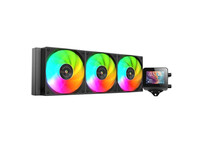 Mars Gaming ML-VISION360 Refrigeración Líquida AiO TDP 600W 3 Ventiladores ARGB Pantalla LCD Negro