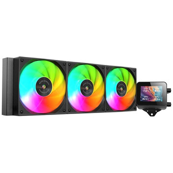 Mars Gaming ML-VISION360 Refrigeración Líquida AiO TDP 600W 3 Ventiladores ARGB Pantalla LCD Negro Mars Gaming ML-VISION360 Refrigeración Líquida AiO TDP 600W 3 Ventiladores ARGB Pantalla LCD Negro