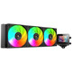 Mars Gaming ML-VISION360 Refrigeración Líquida AiO TDP 600W 3 Ventiladores ARGB Pantalla LCD Negro