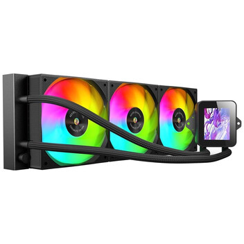 Mars Gaming ML-VISION360 Refrigeración Líquida AiO TDP 600W 3 Ventiladores ARGB Pantalla LCD Negro Mars Gaming ML-VISION360 Refrigeración Líquida AiO TDP 600W 3 Ventiladores ARGB Pantalla LCD Negro
