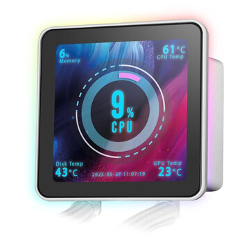 Mars Gaming Ml-visionpro240 Refrigeración Líquida Aio Tdp 500w 2x Ventiladores Argb Pantalla Blanco Mars Gaming Ml-visionpro240 Refrigeración Líquida Aio Tdp 500w 2x Ventiladores Argb Pantalla Blanco