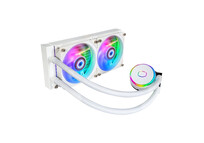Cooler Master MasterLiquid PL240 Flux White Edition Kit de Refrigeración Líquida Blanco