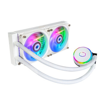 Cooler Master MasterLiquid PL240 Flux White Edition Kit de Refrigeración Líquida Blanco