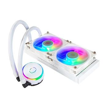 Cooler Master MasterLiquid PL240 Flux White Edition Kit de Refrigeración Líquida Blanco