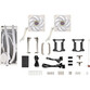 Cooler Master MasterLiquid PL360 Flux White Edition Kit de Refrigeración Líquida Blanco Cooler Master MasterLiquid PL360 Flux White Edition Kit de Refrigeración Líquida Blanco