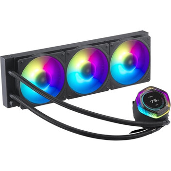 Cooler Master MasterLiquid 360 ION ARGB Kit Refrigeración Líquida con Pantalla 360mm Negro Cooler Master MasterLiquid 360 ION ARGB Kit Refrigeración Líquida con Pantalla 360mm Negro