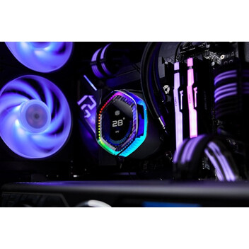 Cooler Master MasterLiquid 360 ION ARGB Kit Refrigeración Líquida con Pantalla 360mm Negro Cooler Master MasterLiquid 360 ION ARGB Kit Refrigeración Líquida con Pantalla 360mm Negro