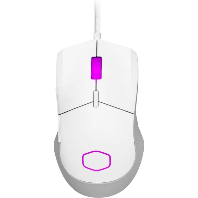 Cooler Master MM310 Ratón Gaming 12000 DPI Blanco