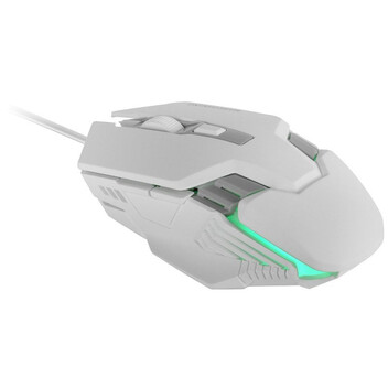 Mars Gaming MMM024 Ratón Gaming RGB Flow Sensor Óptico 4000 DPI Blanco Mars Gaming MMM024 Ratón Gaming RGB Flow Sensor Óptico 4000 DPI Blanco