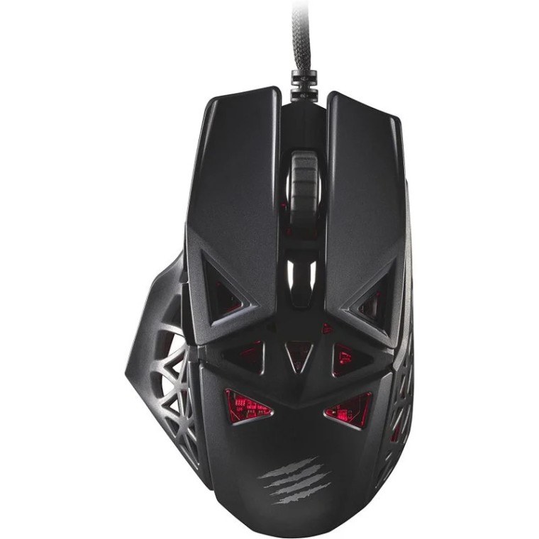 Mad Catz M.O.J.O. M1 Ratón Gaming 12000DPI RGB Negro