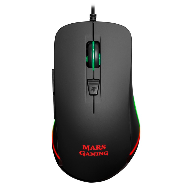 Mars Gaming MM118 Ratón Gaming RGB 9800DPI