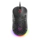 Mars Gaming MM55 Ratón Gaming RGB 12800 DPI Negro