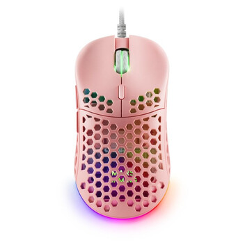 Mars Gaming MM55P Ratón Gaming RGB 12800 DPI Rosa