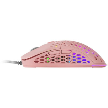 Mars Gaming MM55P Ratón Gaming RGB 12800 DPI Rosa