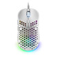Mars Gaming MM55W Ratón Gaming RGB 12800 DPI Blanco