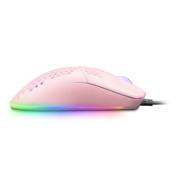 Mars Gaming MMAXP Ratón Gaming 12400DPI Rosa