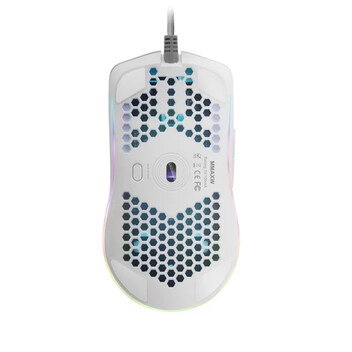 Mars Gaming MMAX Ratón Gaming RGB 12400DPI Blanco Mars Gaming MMAX Ratón Gaming RGB 12400DPI Blanco