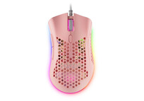 Mars Gaming MMEX Ratón Gaming RGB 32000DPI Rosa