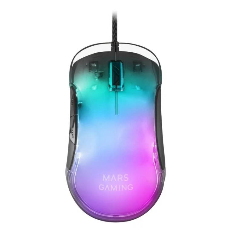 Mars Gaming MMGLOW RGB Ratón Gaming 12800DPI