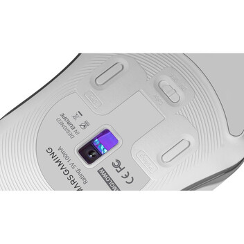 Mars Gaming MMGLOWW Ratón Gaming RGB 12800 DPI Blanco Mars Gaming MMGLOWW Ratón Gaming RGB 12800 DPI Blanco