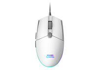 Mars Gaming MMG Ratón Gaming RGB 4200 DPI Blanco