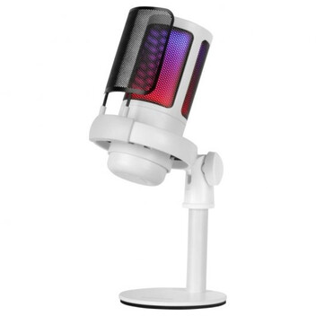 Mars Gaming MMIC-SE Micrófono de Estudio ARGB Ultra Alta Definición Cardioide Blanco Mars Gaming MMIC-SE Micrófono de Estudio ARGB Ultra Alta Definición Cardioide Blanco