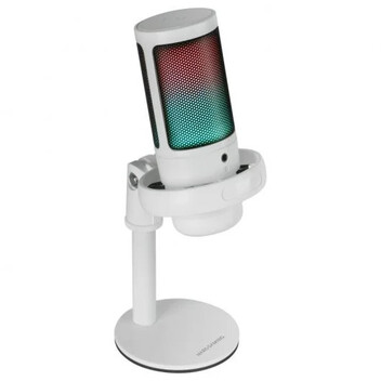 Mars Gaming MMIC-SE Micrófono de Estudio ARGB Ultra Alta Definición Cardioide Blanco Mars Gaming MMIC-SE Micrófono de Estudio ARGB Ultra Alta Definición Cardioide Blanco