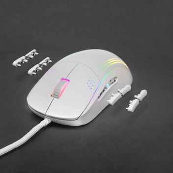 Mars Gaming MMPROW Ratón Gaming RGB 32000 DPI Blanco Mars Gaming MMPROW Ratón Gaming RGB 32000 DPI Blanco