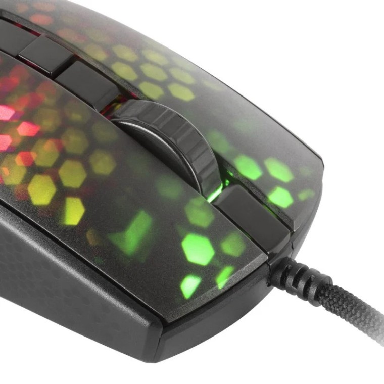 Mars Gaming MMR Ratón Gaming RGB Chroma 12800 DPI Negro