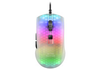 Mars Gaming MMRW Ratón Gaming RGB Chroma 12800 DPI Blanco