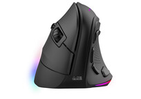 Mars Gaming MM-SK Ratón Gaming Inalámbrico Vertical Ergonómico RGB Chroma 8400DPI Tri-Mode Negro