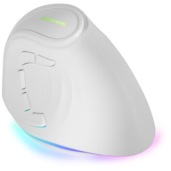 Mars Gaming MM-SK Ratón Gaming Inalámbrico Vertical Ergonómico RGB Chroma 8400DPI Tri-Mode Blanco Mars Gaming MM-SK Ratón Gaming Inalámbrico Vertical Ergonómico RGB Chroma 8400DPI Tri-Mode Blanco