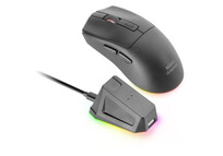 Mars Gaming Mm-t3 Ratón Inalámbrico Rgb Óptico Bluetooth 5.0 14400 Dpi Switches Huano Negro
