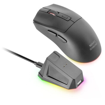 Mars Gaming Mm-t3 Ratón Inalámbrico Rgb Óptico Bluetooth 5.0 14400 Dpi Switches Huano Negro Mars Gaming Mm-t3 Ratón Inalámbrico Rgb Óptico Bluetooth 5.0 14400 Dpi Switches Huano Negro