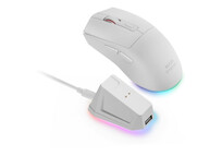 Mars Gaming Mm-t3 Ratón Inalámbrico Rgb Óptico Bluetooth 5.0 14400 Dpi Switches Huano Blanco