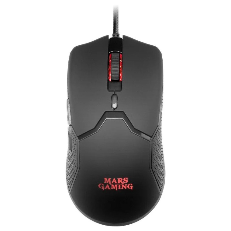 Mars Gaming MMV Ratón Gaming RGB 10000DPI Negro