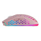 Mars Gaming MMW3 Ratón Gaming Inalámbrico RGB Flow 3200DPI Rosa